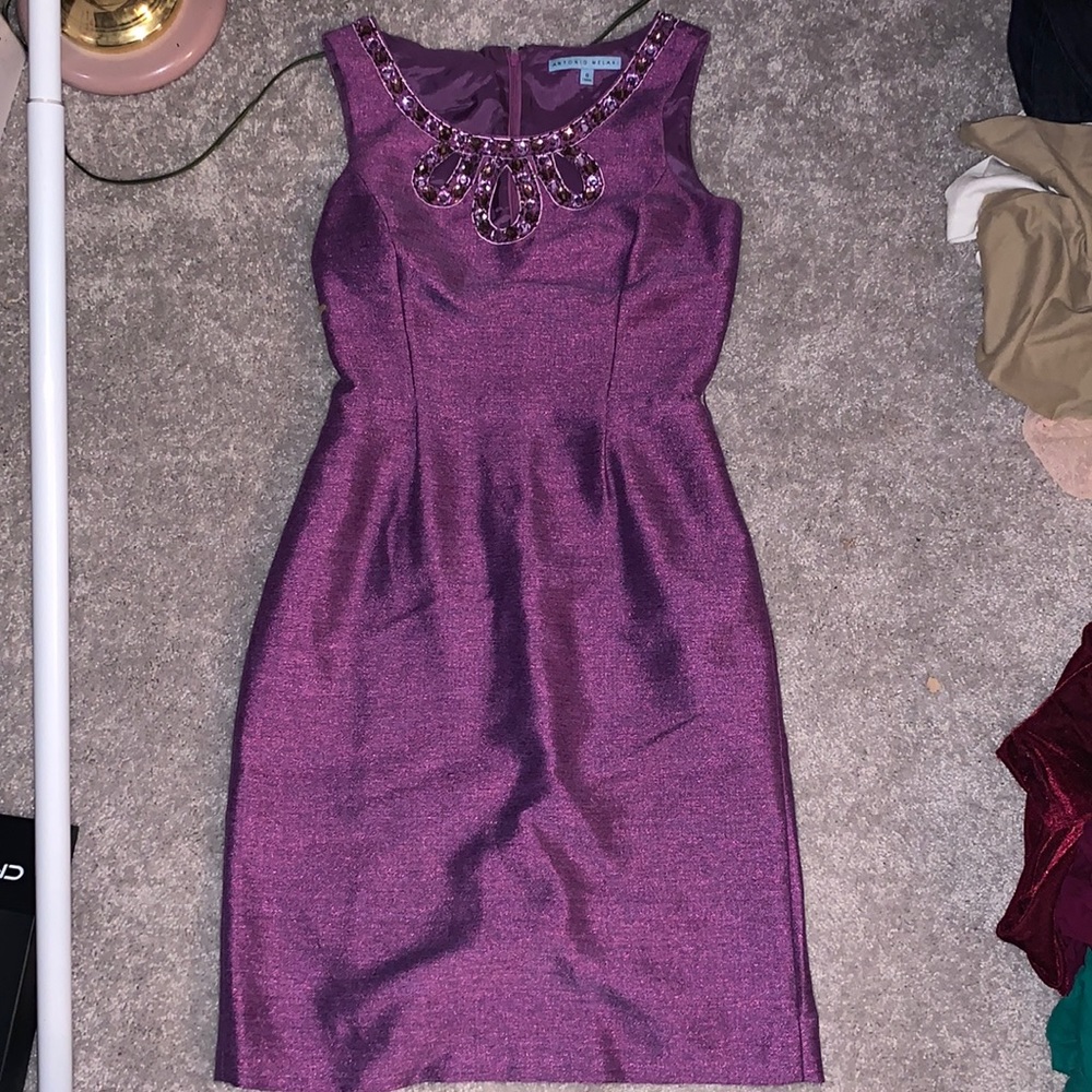 Purple dress